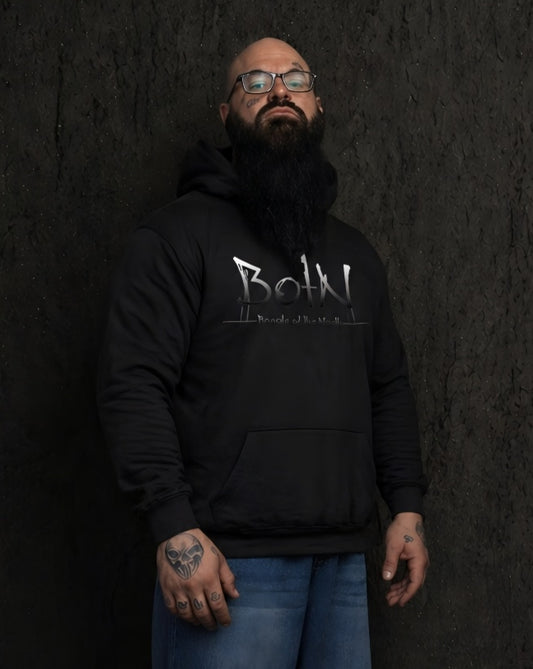 'Spionera schwarz weiß' VACANCY Oversized Hoodie